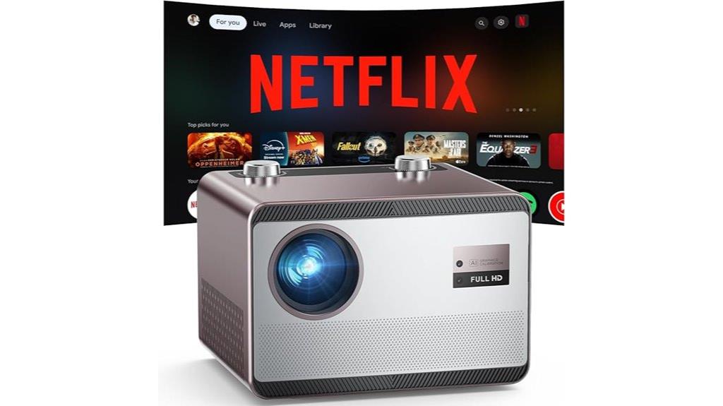 4k wi fi bluetooth projector