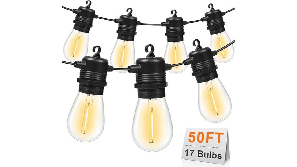 50 foot led string lights