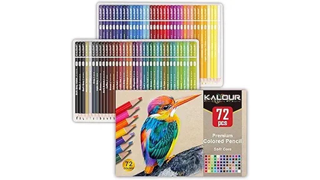 72 color pencils for all