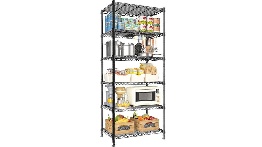 72 inch metal shelving