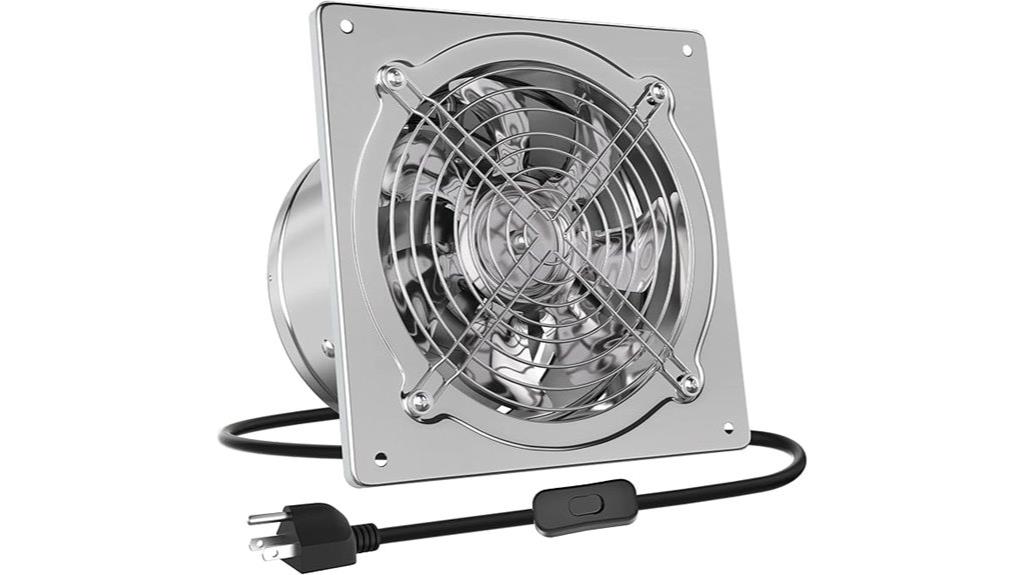 8 inch kitchen exhaust fan