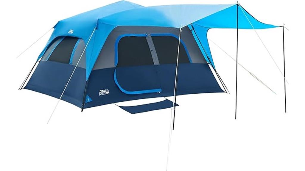 8 person instant cabin