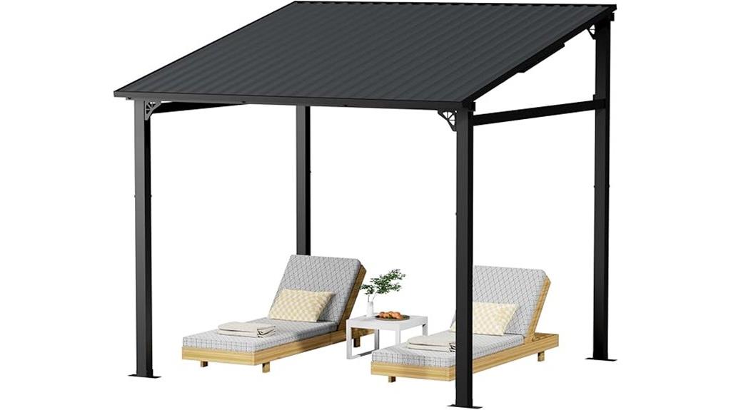 8x8 hardtop gazebo