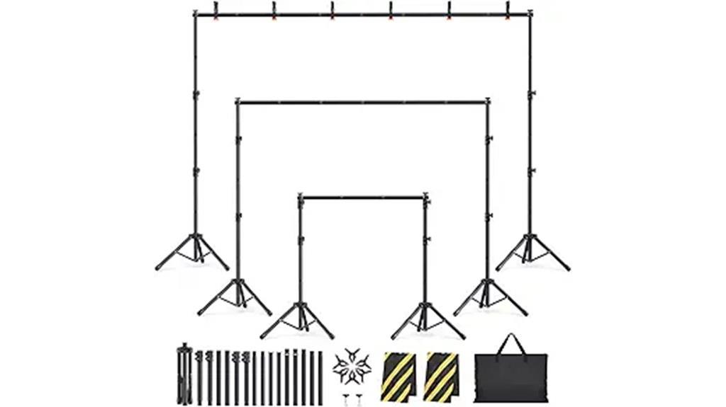 adjustable background stand kit
