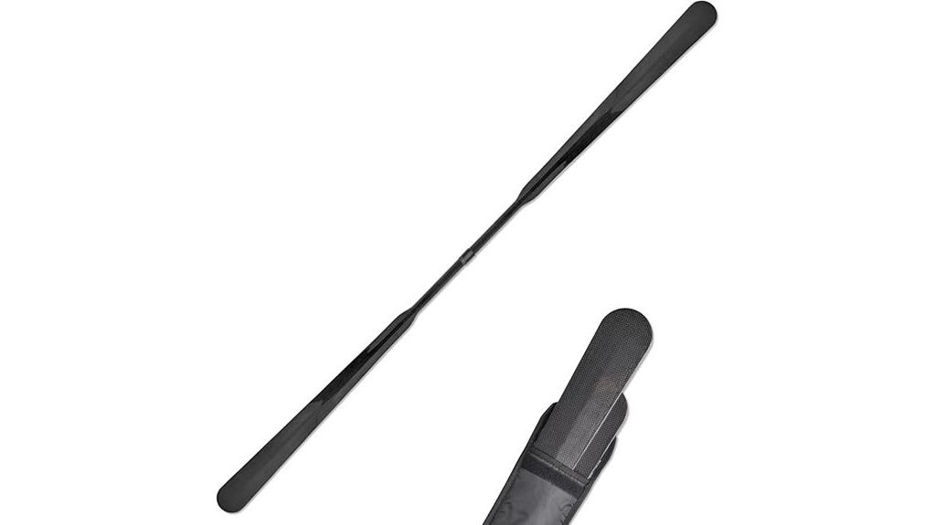 adjustable carbon greenland paddle
