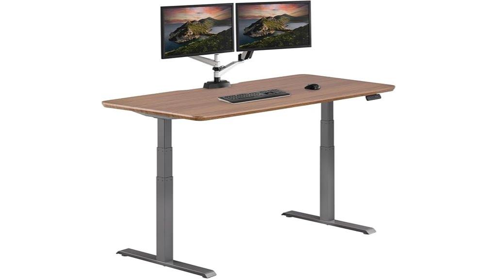 adjustable dual motor desk