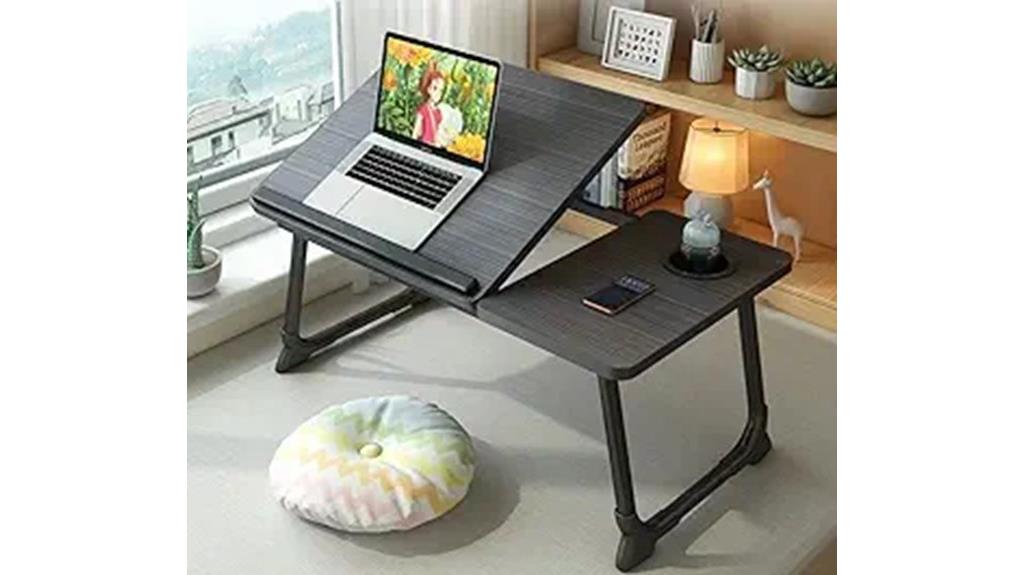 adjustable laptop bed tray