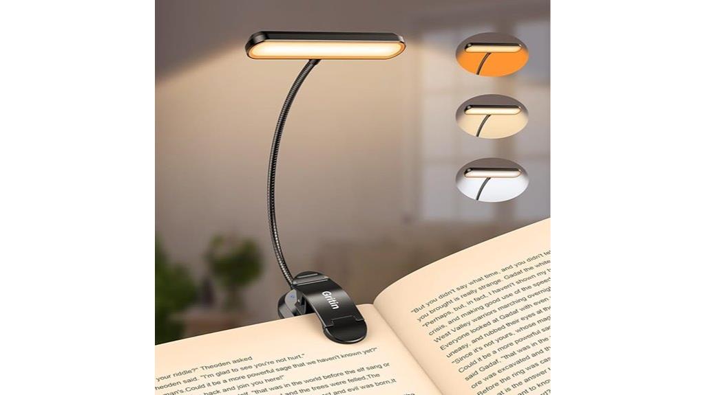 adjustable led book light