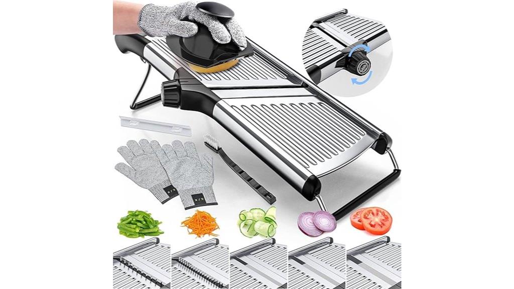 adjustable mandoline slicer