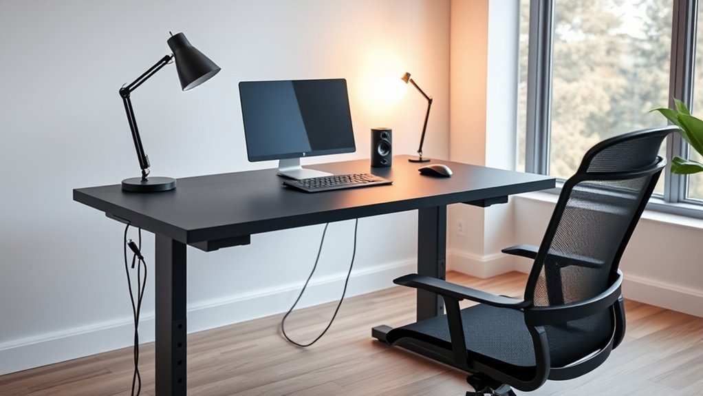 adjustable stable functional workspace