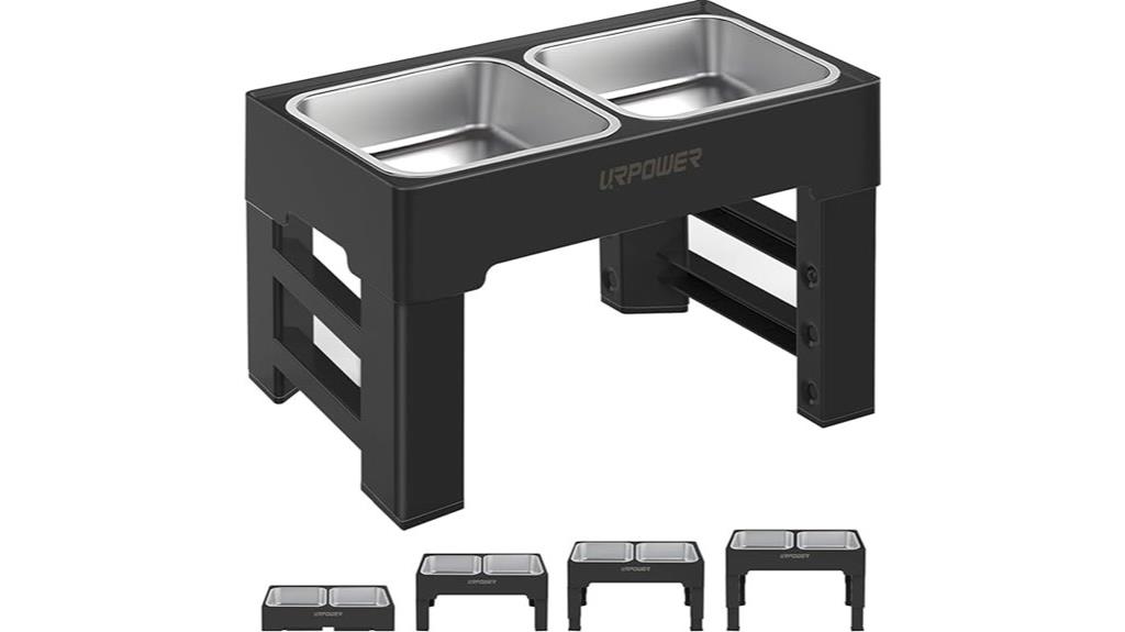 adjustable stainless steel bowls