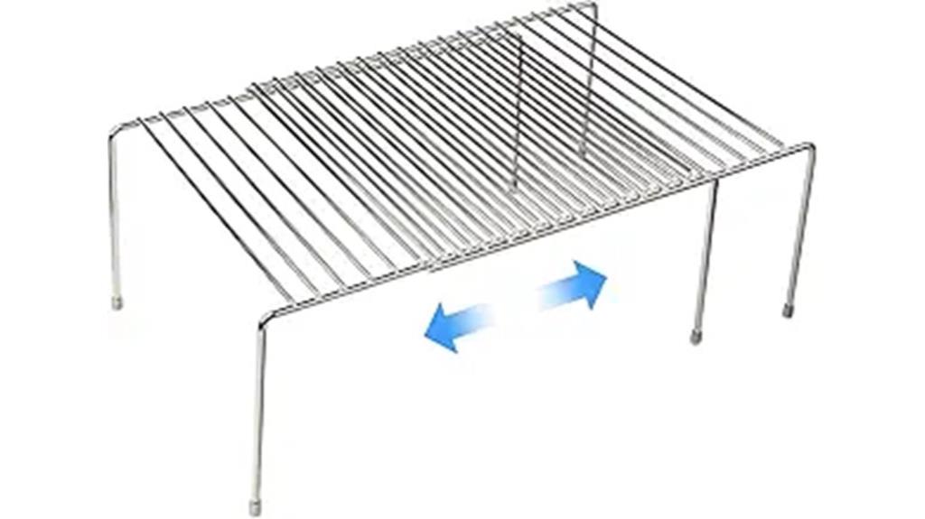 adjustable stainless steel rack
