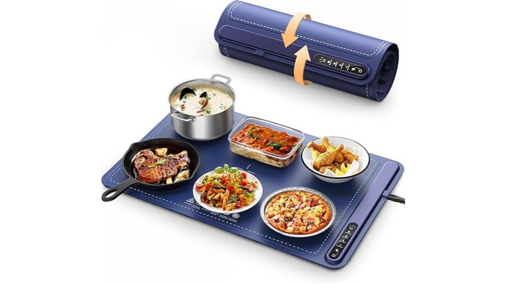 adjustable temperature food warmer