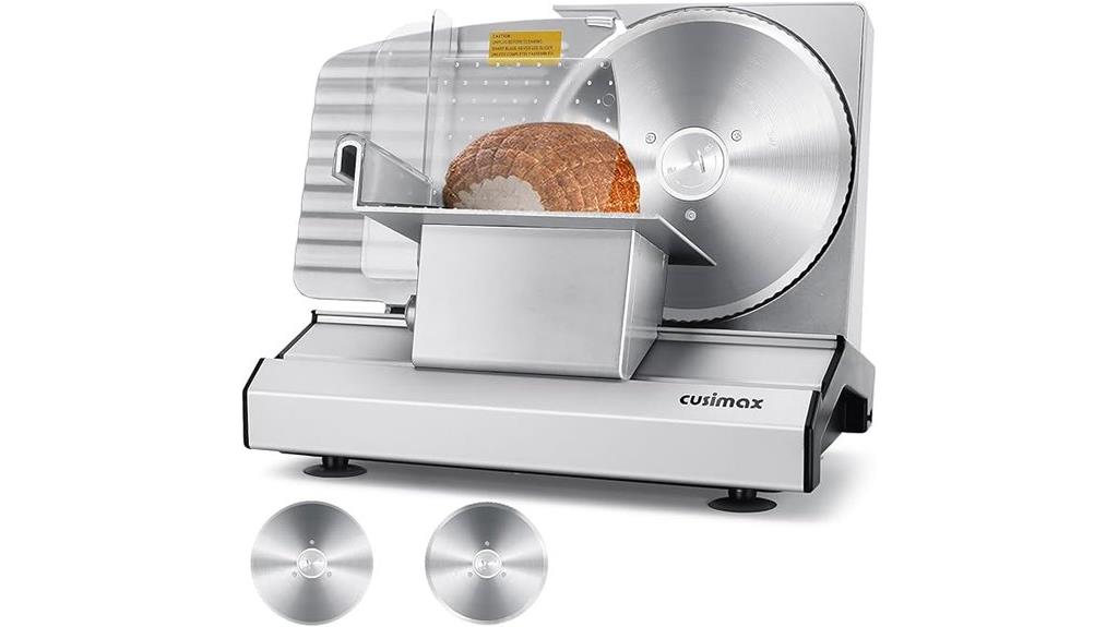 adjustable thickness electric slicer