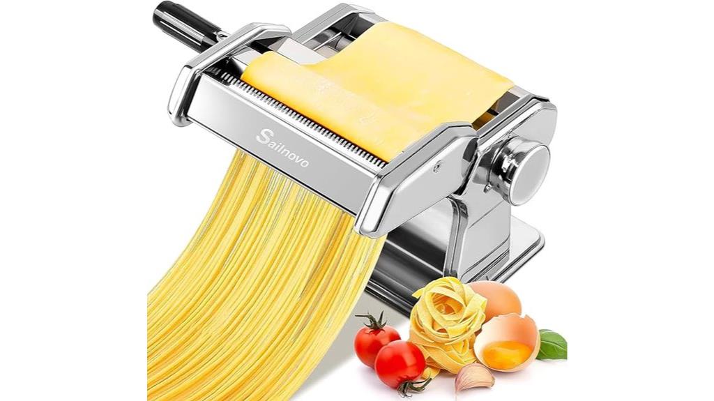 adjustable thickness pasta maker