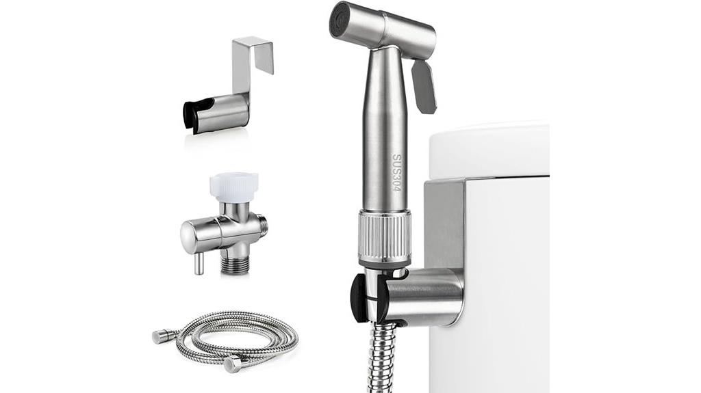 adjustable water pressure bidet
