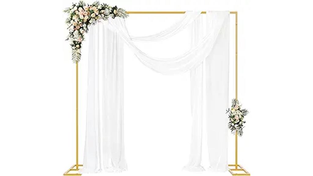 adjustable wedding backdrop stand