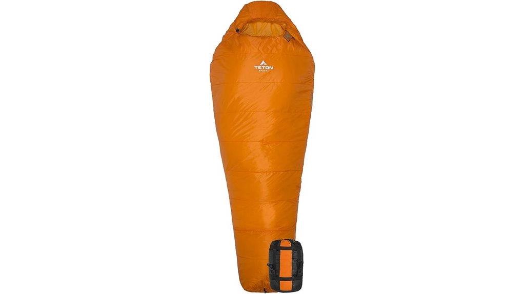 adult sleeping bag teton