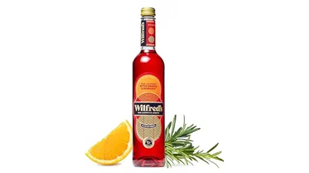 alcohol free aperitif drink