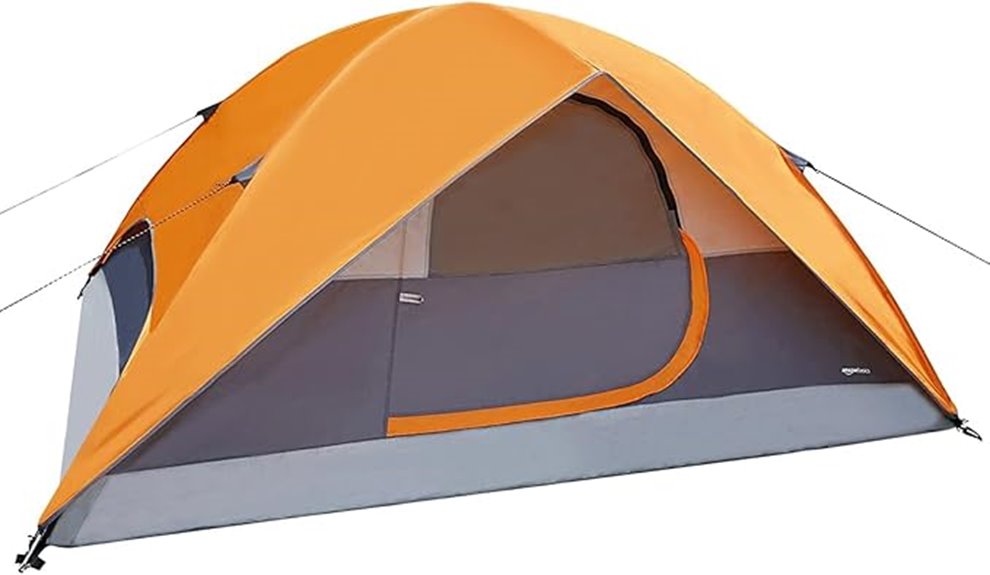 amazon basics camping tent