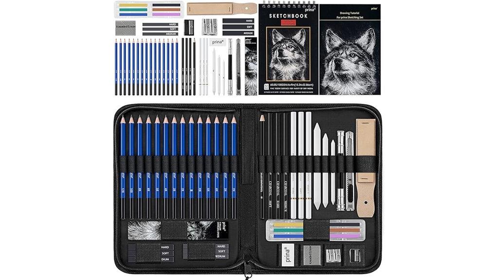 artist drawing supplies pack