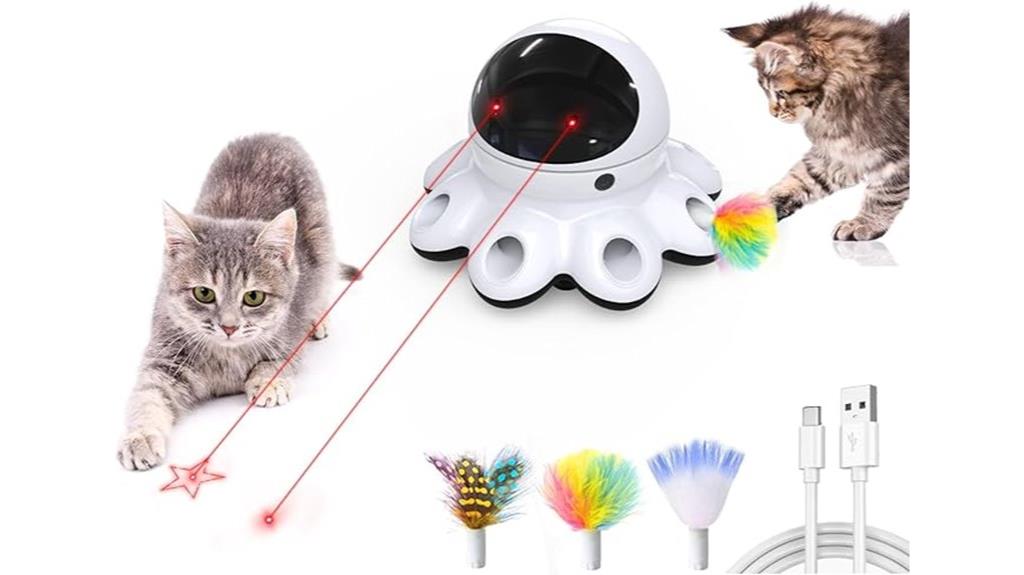 automatic motion activated cat toy