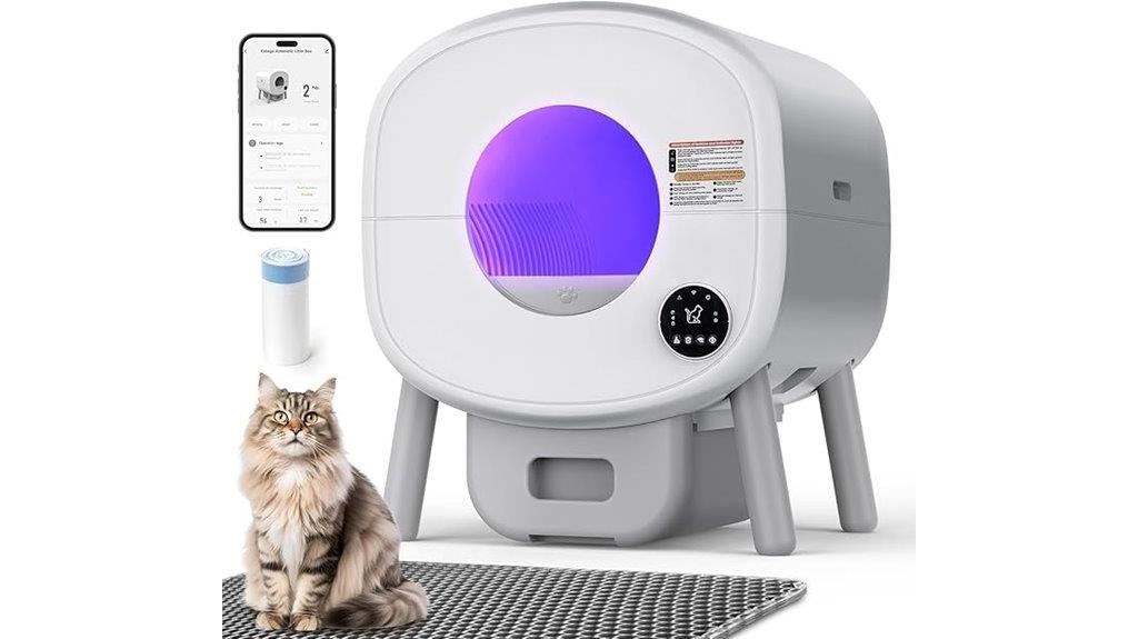 automatic multi cat litter box