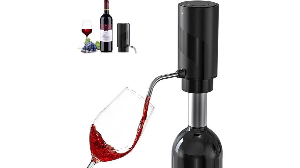 automatic rechargeable wine dispenser