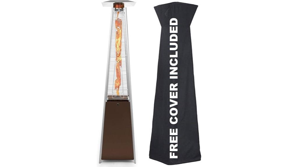 avenlur pyramid patio heater