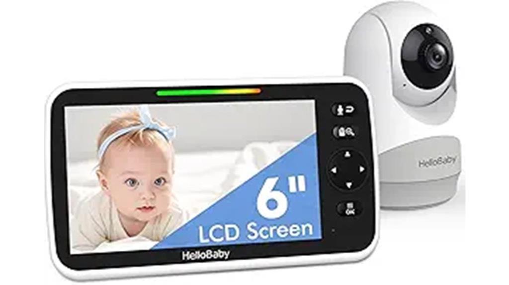 baby monitor with ips screen