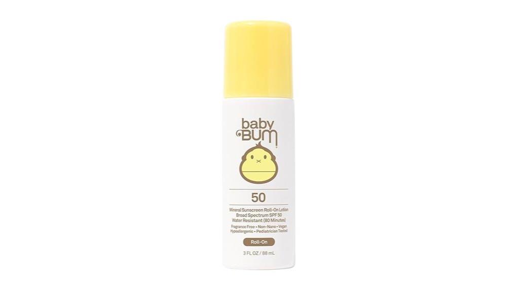 baby spf 50 roll on