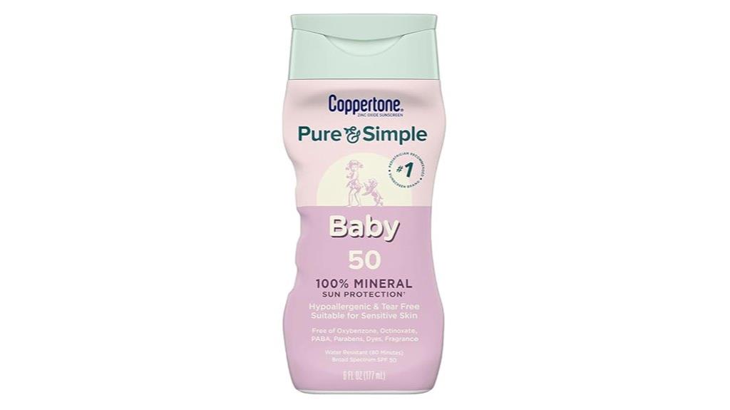 baby sunscreen spf 50