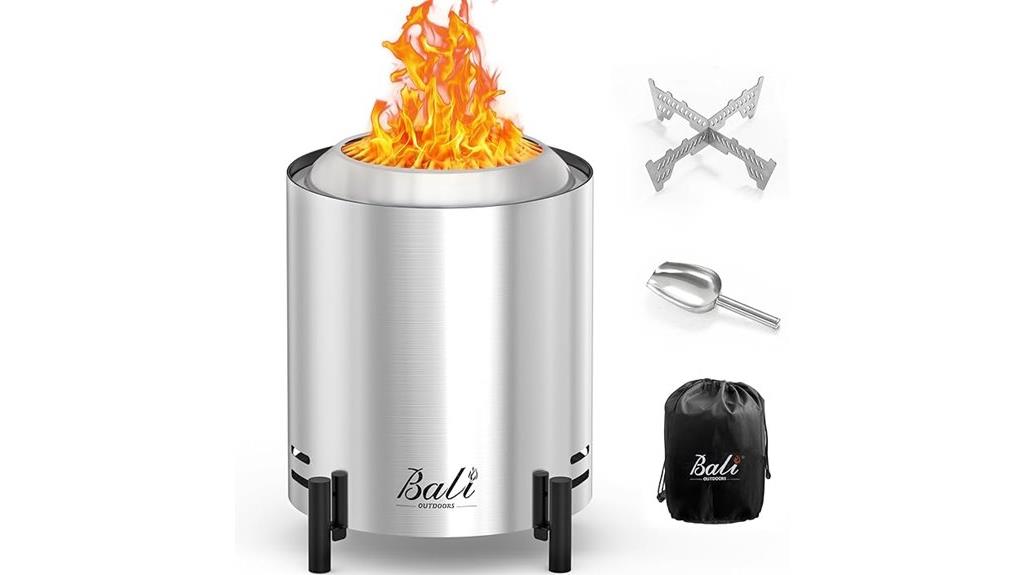 bali outdoors round fire pit