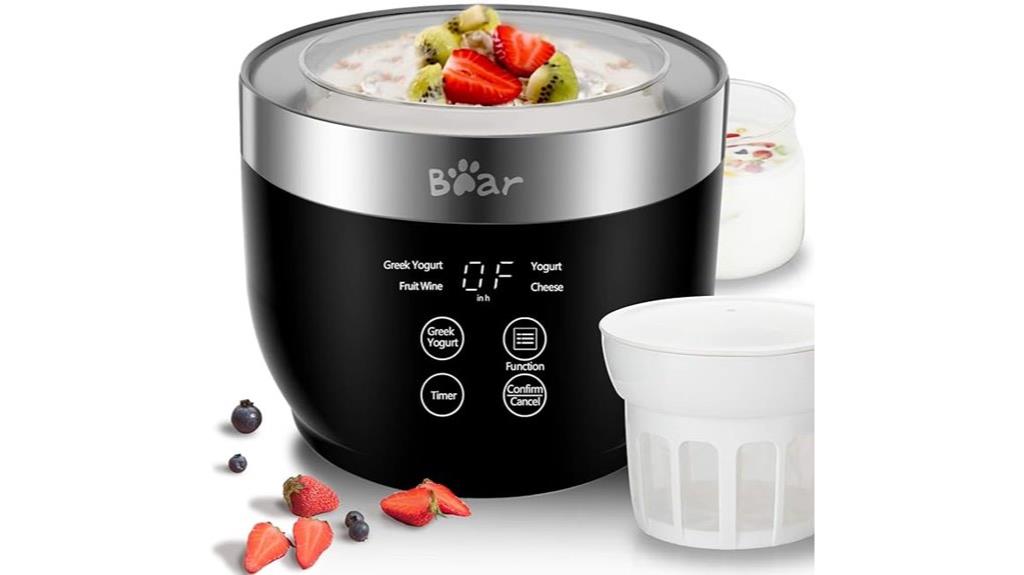 bear yogurt maker features