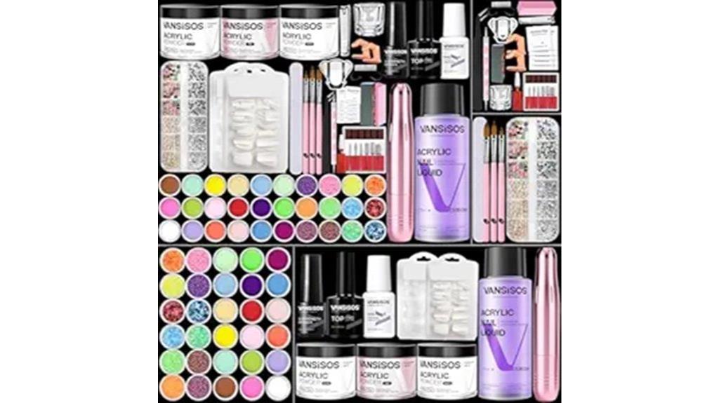 beginner acrylic nail set