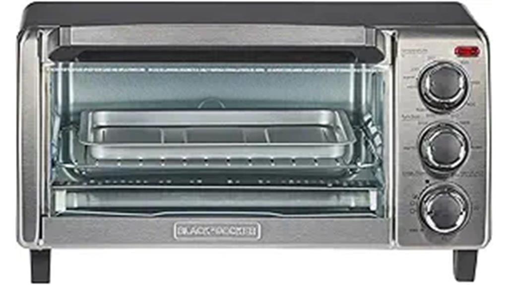 black decker four slice oven
