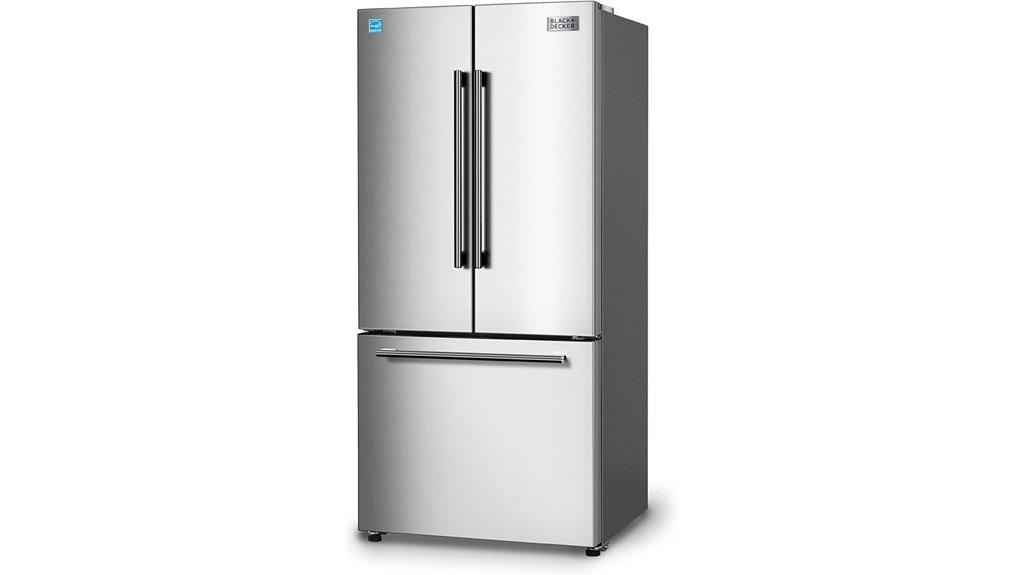 black decker french refrigerator