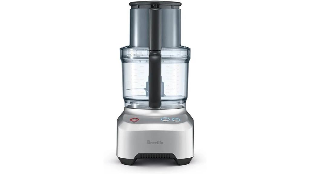 breville silver 12 cup food processor