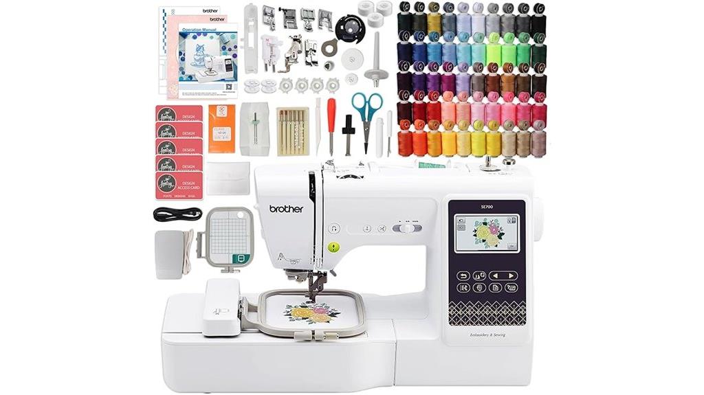 brother se700 embroidery machine
