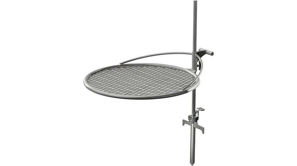 campfire grate for outpost grill