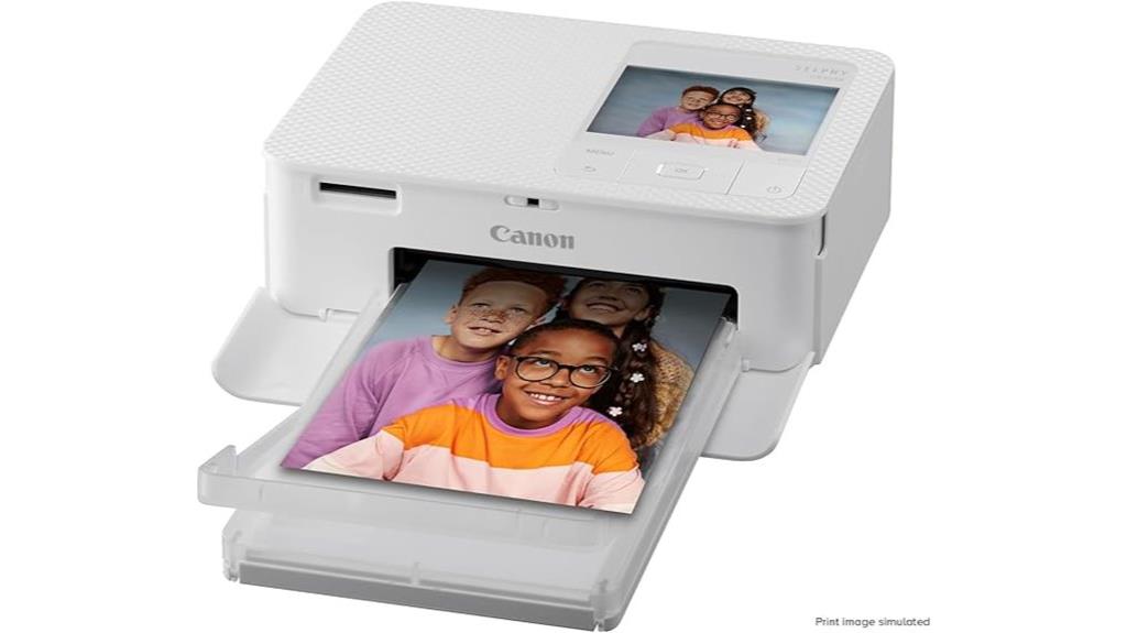canon cp1500 white printer