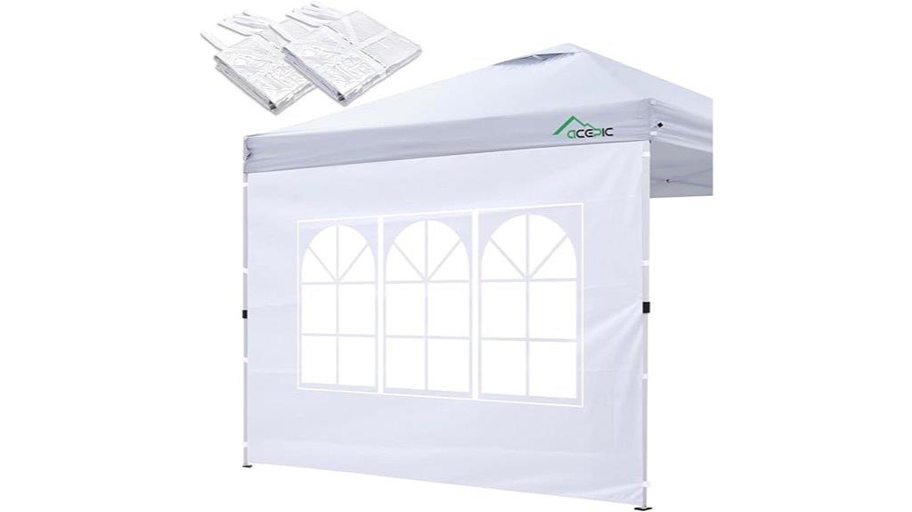 canopy sidewalls 2 pack