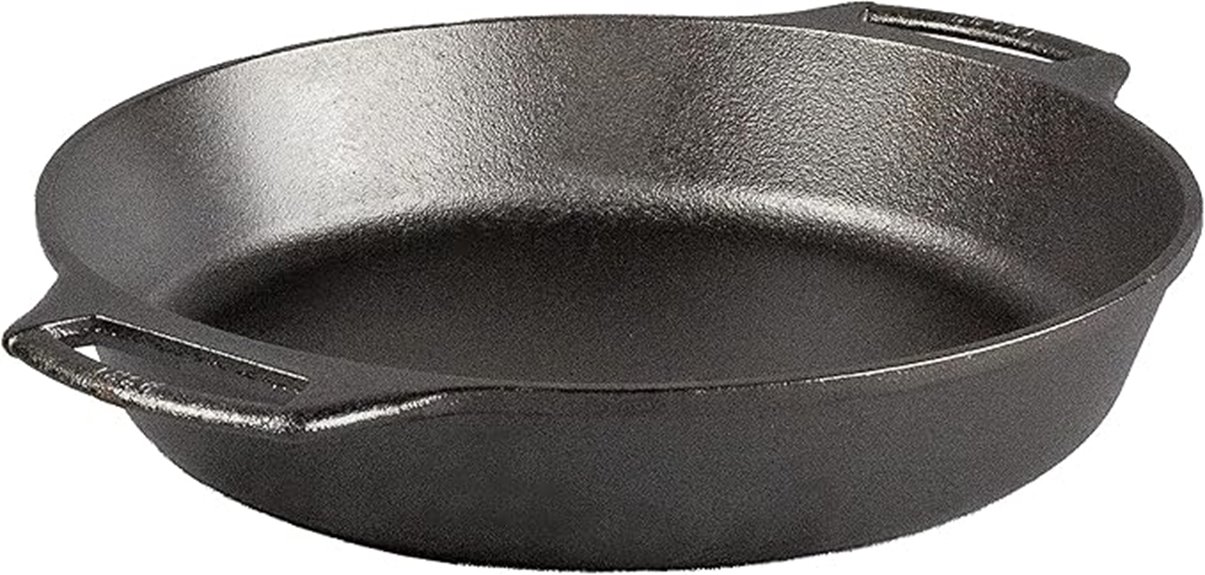 cast iron baking skillet