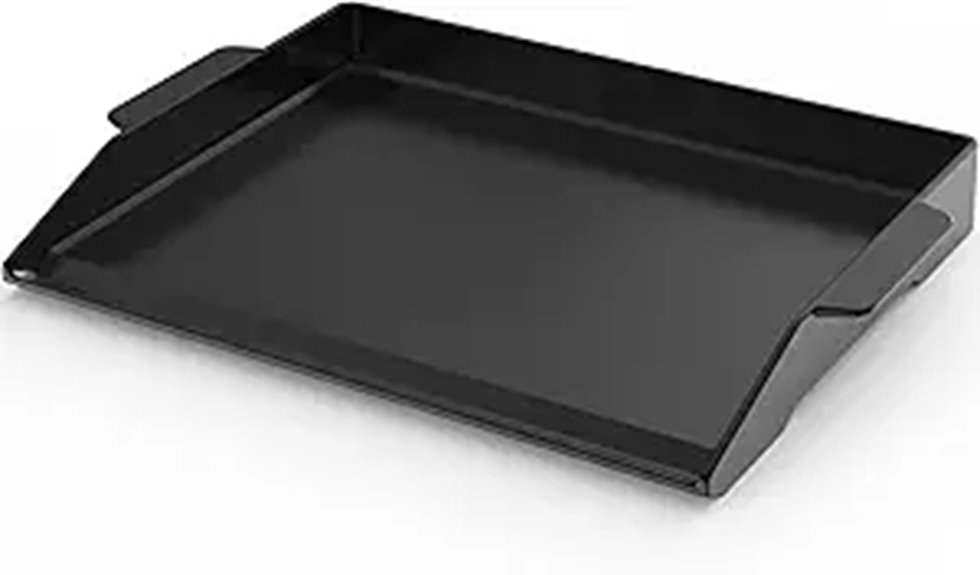 cast iron griddle for gas
