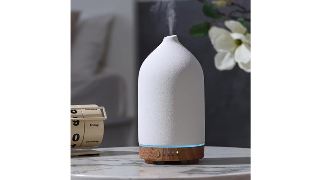 ceramic diffuser with leds