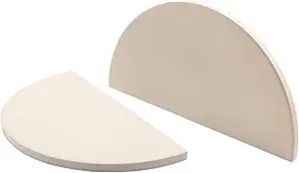 ceramic heat deflector plates