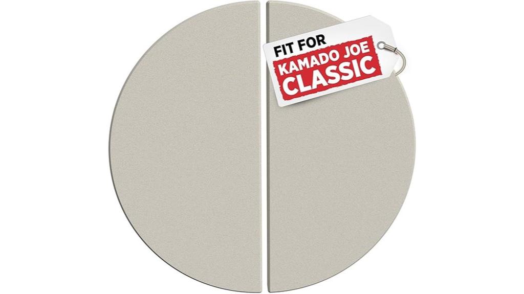 ceramic heat deflector plates