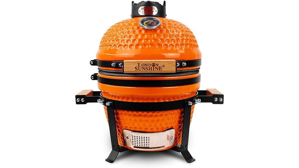 ceramic kamado grill smoker
