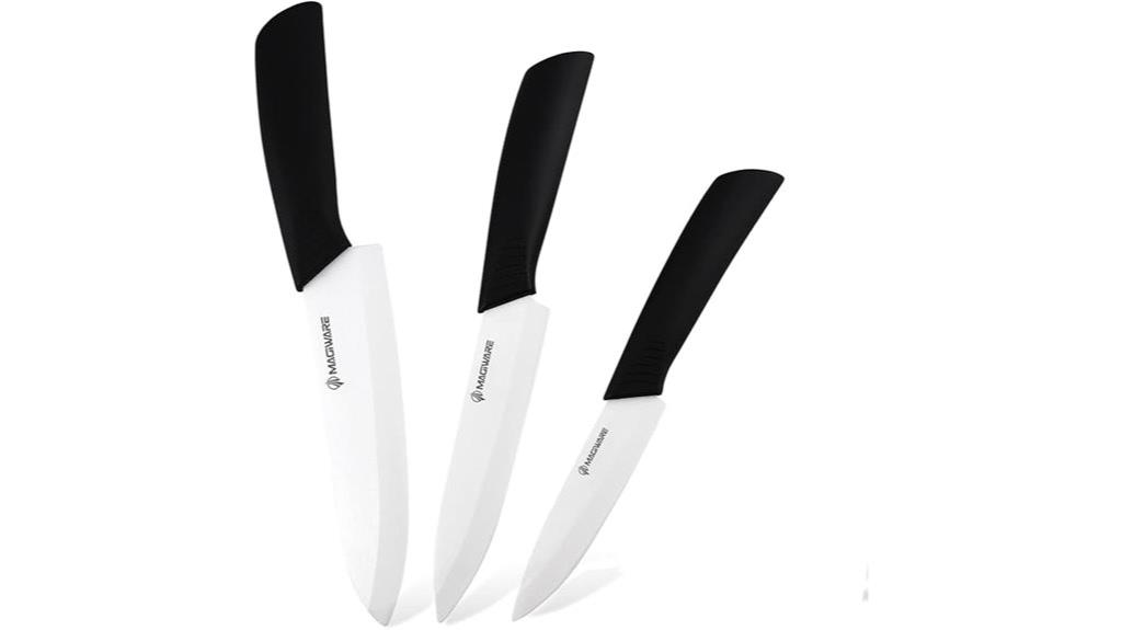 ceramic knife cover set