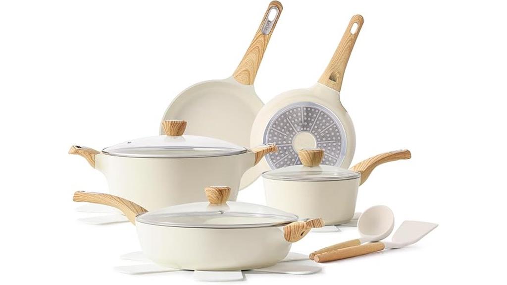 ceramic non stick kitchen set